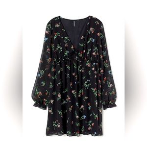 H&M mini 2 layers dress, long sleeve